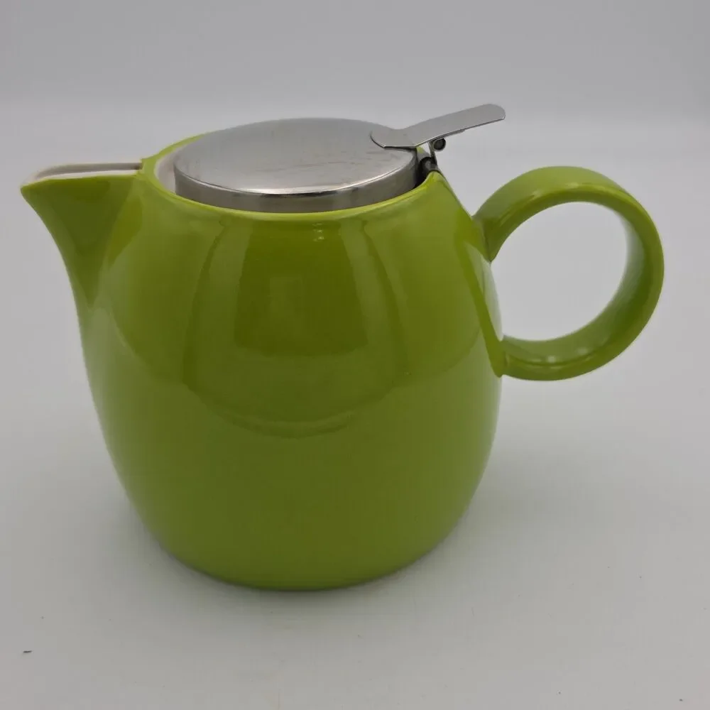 Tea Forte Teapot~Pistachio Green~Removable Lid & Screen Holds~3 Cups 24oz